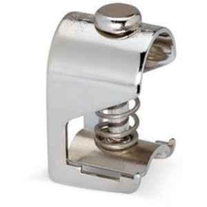 Wago 63mm Brass Silver Shield Clamp for 10-17mm Conductor, 791-117