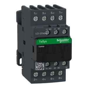 Schneider Electric TeSys Deca 40A 110VAC 4 Pole Contactor, LC1DT40F7