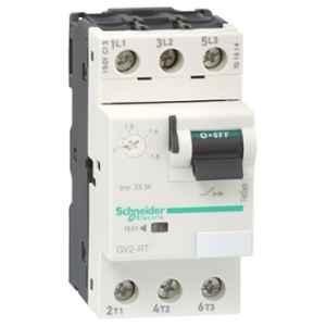 Schneider Electric TeSys GV2 0.4-0.63A Dark Grey Toggle 3 Pole Motor Circuit Breaker, GV2RT04