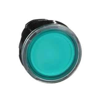 Schneider Electric Harmony XB4 22mm Round Green Head with Integral LED for Illuminated Push Button, ZB4BW333