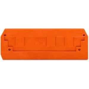 Wago 2.5x97.4mm Orange End & Intermediate Plate, 284-339