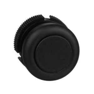 Schneider Electric Harmony XAC 22mm Black Round Head for Pushbutton with Spring Return, XACA9412