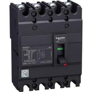 Schneider Electric EasyPact EZC 100A Four Pole MCCB, EZC100H4100, Breaking Capacity: 30 kA