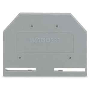Wago 2.5 mm Grey End & Intermediate Plate, 280-301