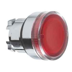Schneider Electric Harmony XB4 22mm Round Red Flush Illuminated Push Button, ZB4BW34