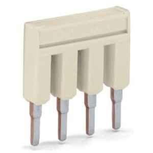 Wago 32A 2-Way Insulated Light Grey Jumper, 2004-402