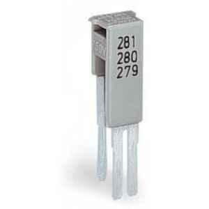 Wago 15A Step Down Grey Jumper for 284/282 to 281/280/279 Series, 284-414