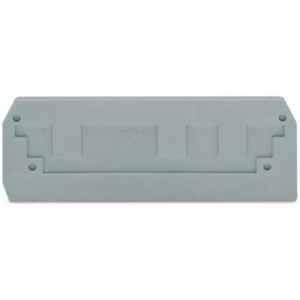 Wago 2.5 mm Grey End & Intermediate Plate, 284-308