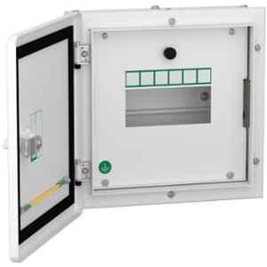 Schneider Electric Acti9 6 Ways Metal Double Door SPN Distribution Board, A9HSND06Z