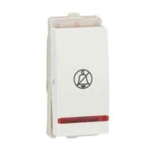 Schneider Electric Opale 6A 1 Module White DND Switch, AAKX6002