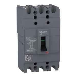 Schneider Electric EasyPact 15kA 100A Three Pole MCCB with Fixed TMD, EZC100N3100