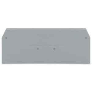 Wago 2.5 mm Grey End & Intermediate Plate, 280-324