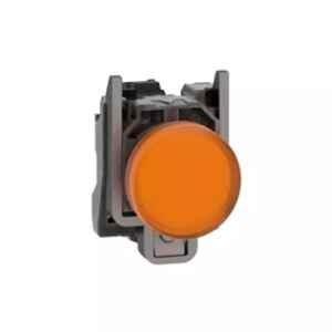 Schneider Electric 22mm 18mA Orange Pilot Light, XB4BVB5