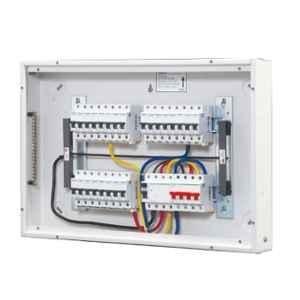 Schneider Electric Acti9 12 Ways Single Door TPN Distribution Board, A9HTNS12