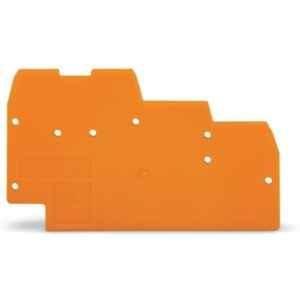 Wago 1x68mm Gray End & Intermediate Plate for Triple-Deck Terminal Block, 270-319