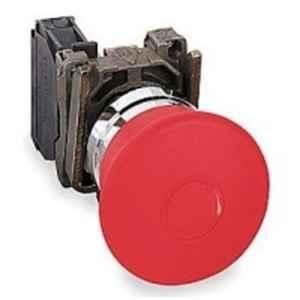 Schneider Electric Harmony XB5 22mm Red 1NC Turn to Release Emergency Mushroom Head Push Button, XB5AS442N