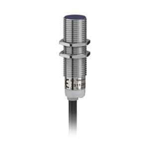 Telemecanique XS1 M12 12-24V Brass Cylindrical Inductive Proximity Sensor with 2m Cable, XS112BLPAL2