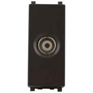 Schneider Electric ZENcelo 75ohm Dark Grey Telecommunication  TV Socket, IN8431TV(BZ)