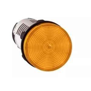 Schneider Electric 22mm LED Amber Pilot Light, XB7EV08MPN