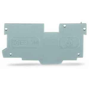 Wago 1.1x52.5mm Gray End & Intermediate Plate, 769-307