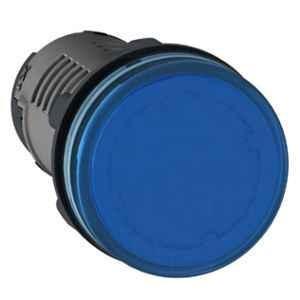 Schneider Electric Easy Harmony XA2 110V Blue Round Integral Led Pilot Light with Screw Clamp Terminal, XA2EVF6LC