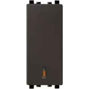 Schneider Electric Zencelo 6A 1 Way Full Flat Switch with Indicator, IN8401