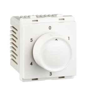 Schneider Electric Livia 2 Modules White Step Type Fan Regulator, P3200_N