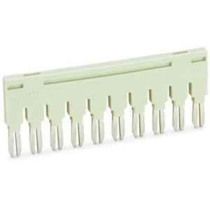 Wago 18A 10-Way Insulated Light Grey Jumper, 870-410