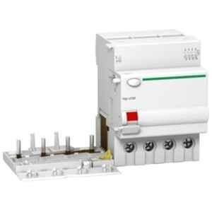 Schneider Electric Acti9 Vigi xC60 63A AC 30mA Four Pole Earth Leakage Add On Block, A9N26643