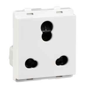 Schneider Electric Zencelo 6A Neon White Full Flat Bell Push Switch, IN8485