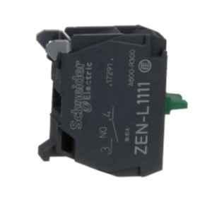 Schneider Electric Harmony XAL 1-NO Single Contact Block for 22mm Head Screw Clamp Terminal, ZENL1111
