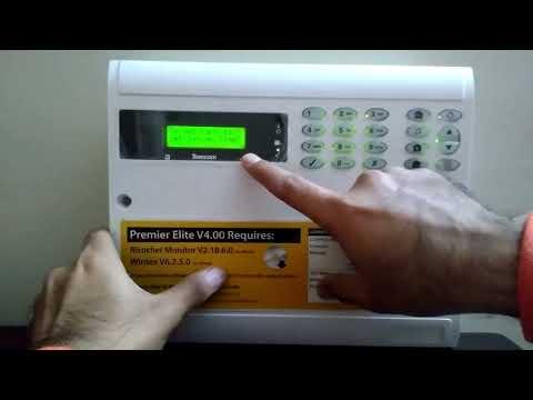 Changing User Code Date &amp; Time in Texecom Elite Panels