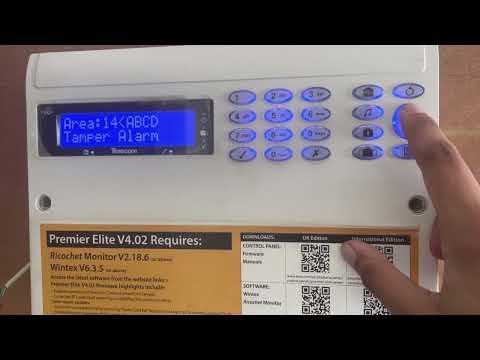 How to Change Digi Output Type in Texecom Elite Panel ?