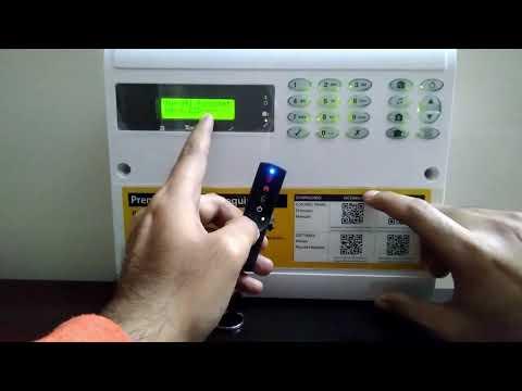 How to Enroll a Keyfob in Texecom Elite 64 W Panel