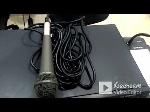 Bosch Plena Mixer Amplifier Connection &amp; Usage