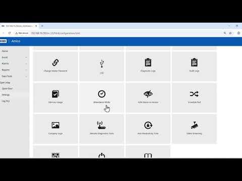 Amico Device Configuration Via Web