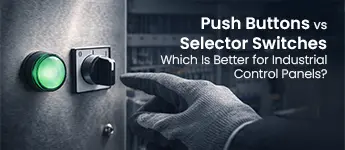 Push Buttons vs. Selector Switches: Which Is Better for Industrial Control Panels?