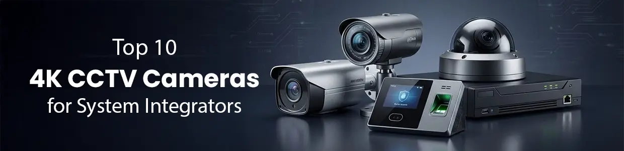 Top 10 4K CCTV Cameras for System Integrators