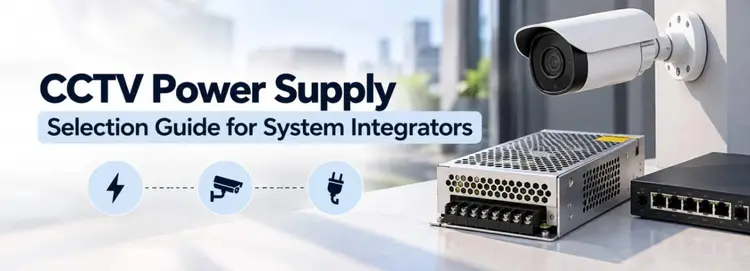 CCTV Power Supply Selection Guide for System Integrators
