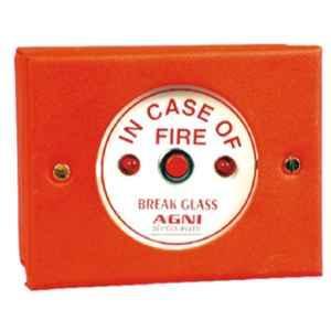 Agni 24V MS & Glass Red Manual Call Point, AD101