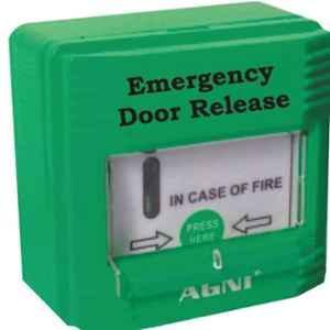 Agni 24V ABS & Glass Green Emergency Door Release, AD110EDR